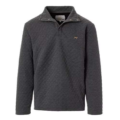 Diamond Patterned Pullover- Grey