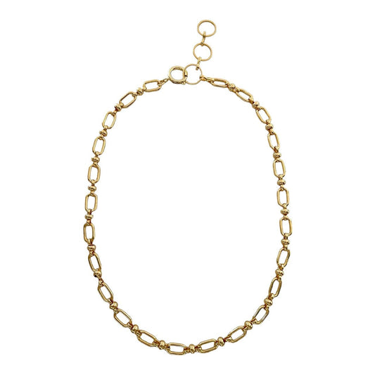 Plain Charm Necklace - Make Your Own: Gold