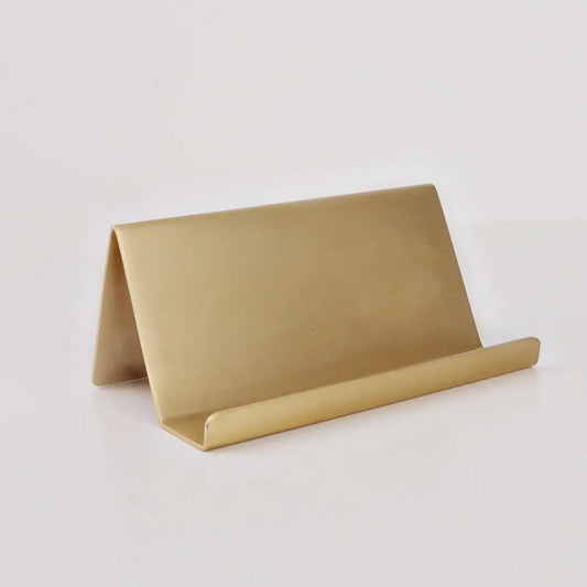 Emily Lex Brass Card Holder