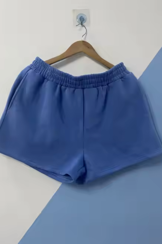 LAKE Embroidered Mockneck/Shorts Set
