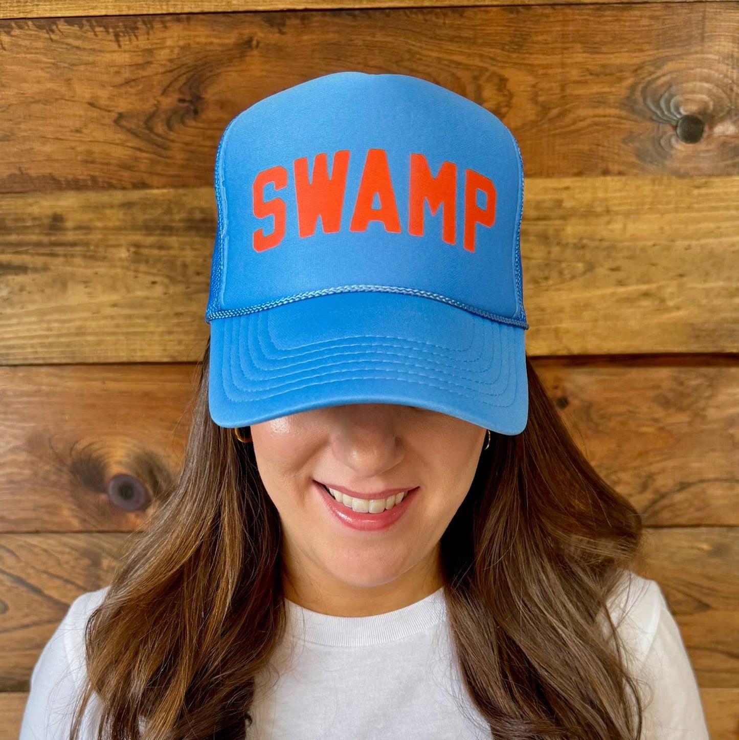 Hometown Varsity Swamp Trucker Hat