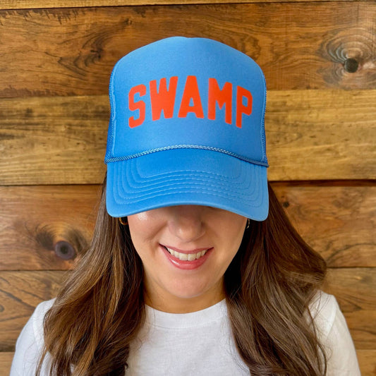Hometown Varsity Swamp Trucker Hat