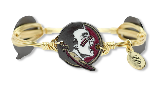 The Florida State Seminoles Logo Bangle Bracelet: Standard