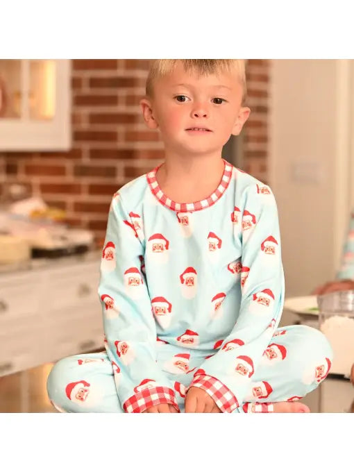 Vintage Santa Baby Pajamas