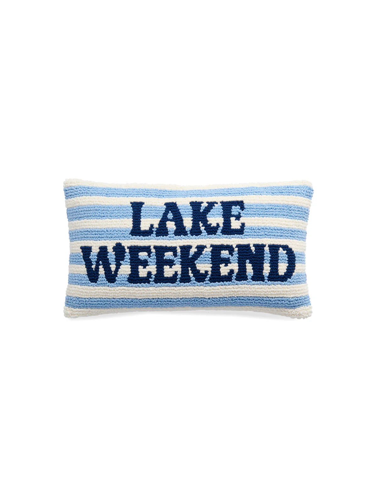 "Lake Weekend" Pillow, Blue