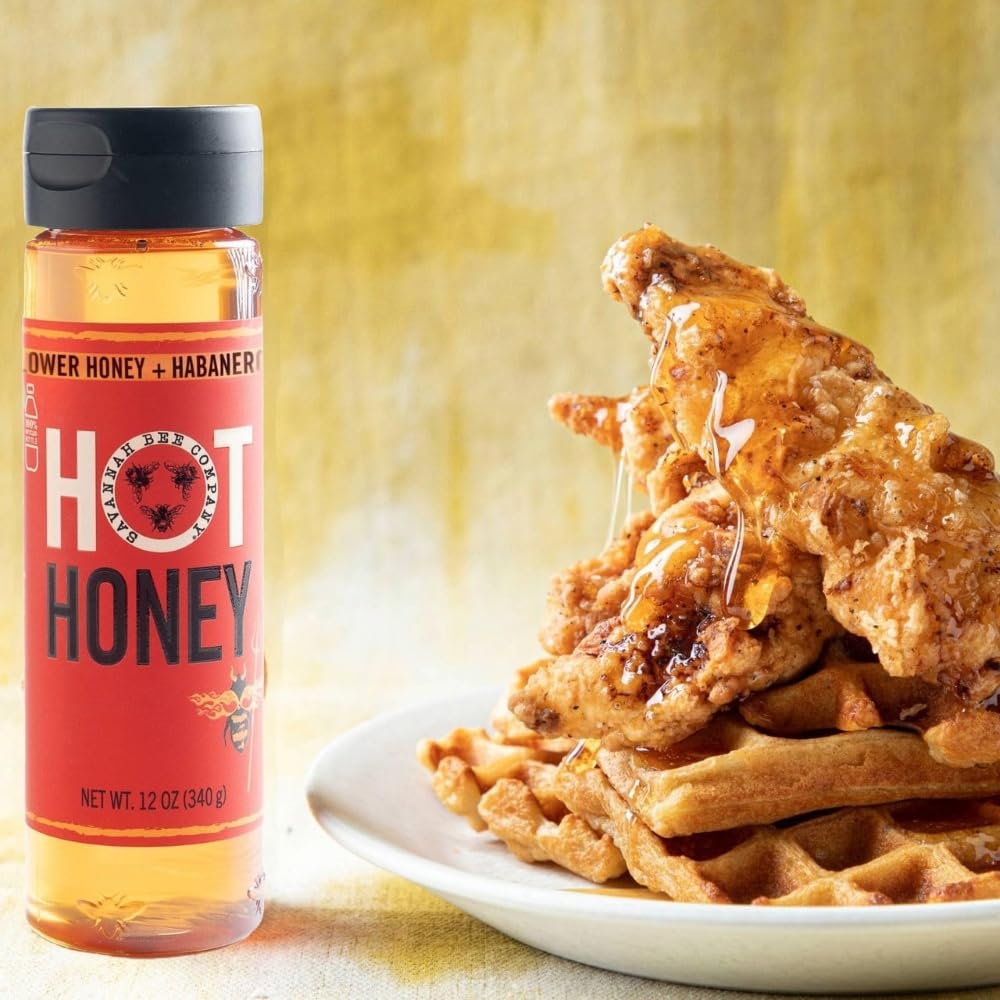 Sweet and Spicy Honey Hot Sauce - Infused With Delicious Wildflower Honey