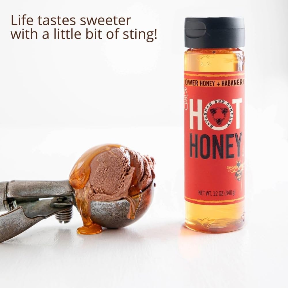 Sweet and Spicy Honey Hot Sauce - Infused With Delicious Wildflower Honey