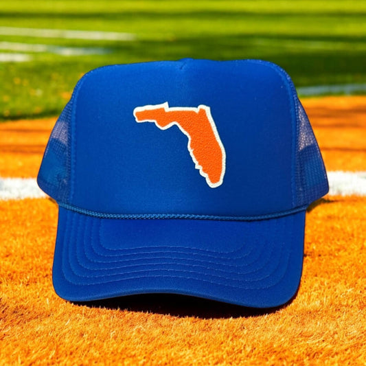 Florida Royal Blue Trucker