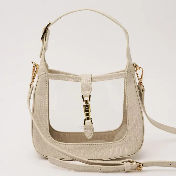 The Paige Ivory Stadium Bag