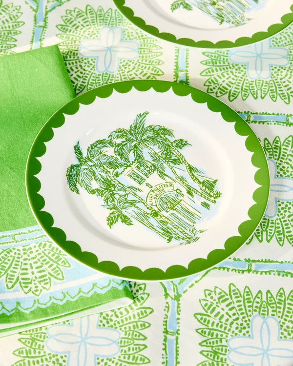 Lilly Pulitzer Ceramic Salad Plates - Set of 4