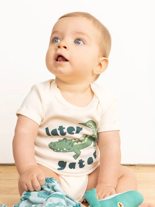 Later Gator Baby Onesie