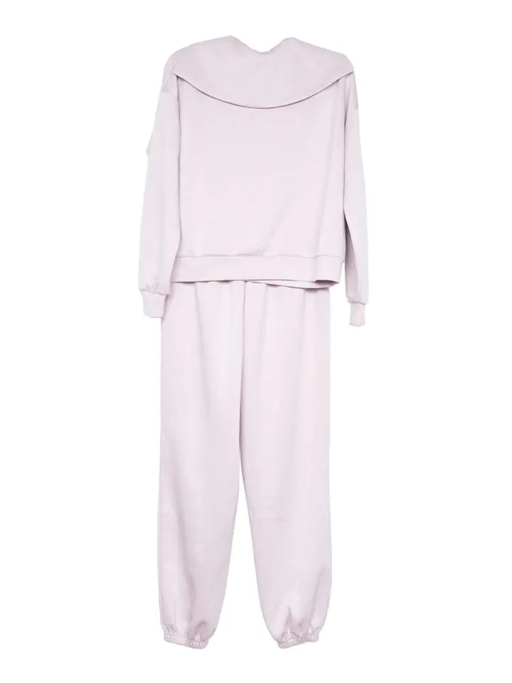 Lavender Scuba Pants Set