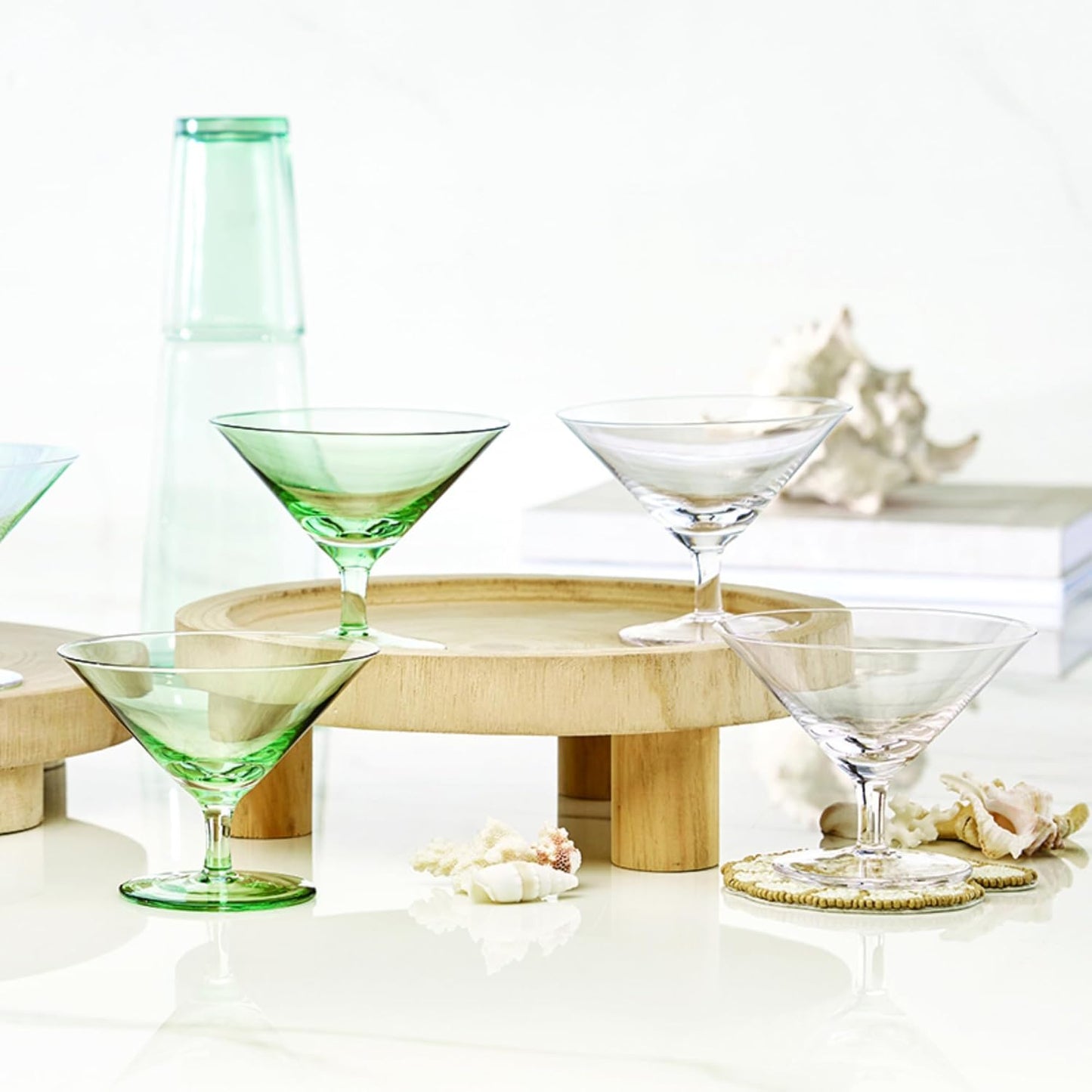 Martini Glass - Short Stem 5-Ounce, Blue