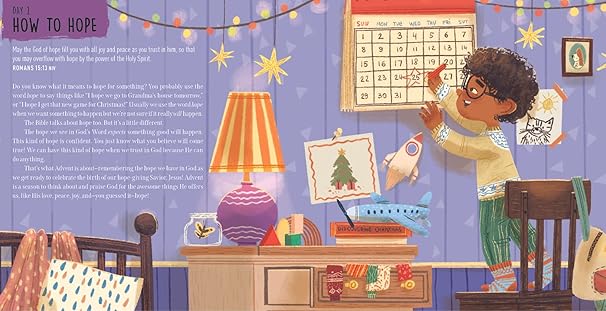 Discovering Christmas: A 25-Day Advent Devotional with Activities for Kids Hardcover