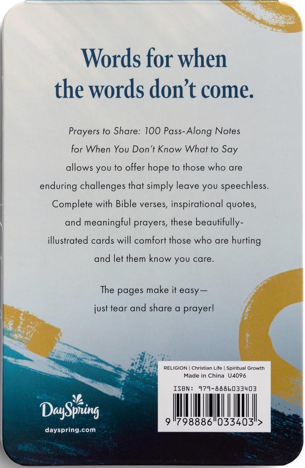 Prayers to Share;  When You Don't Know What to Say