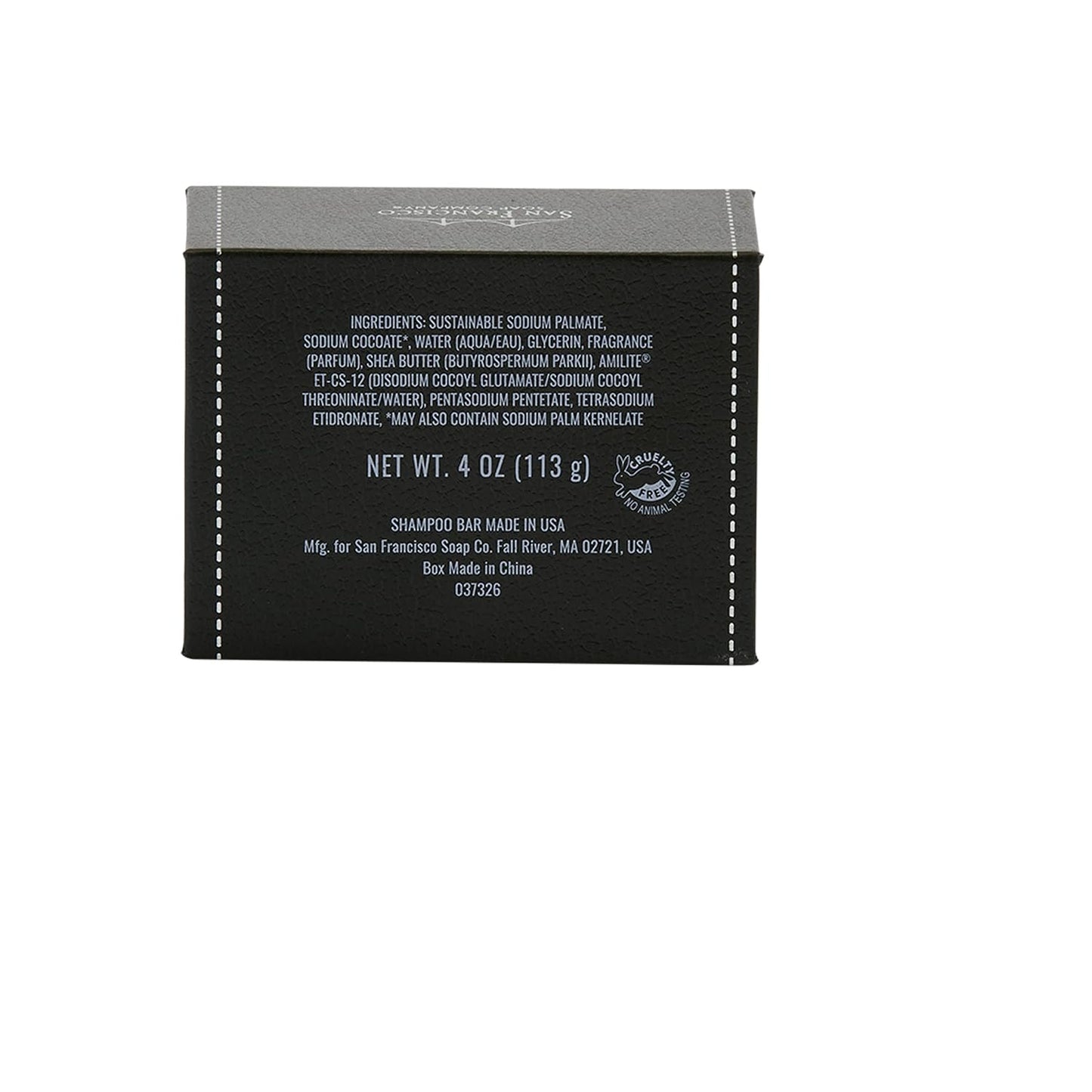 MAN BAR-Hair and Body Mini-Bar 4oz Ebony Wood and Coffee