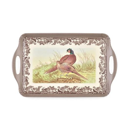 Woodland Large Melamine Handled Tray