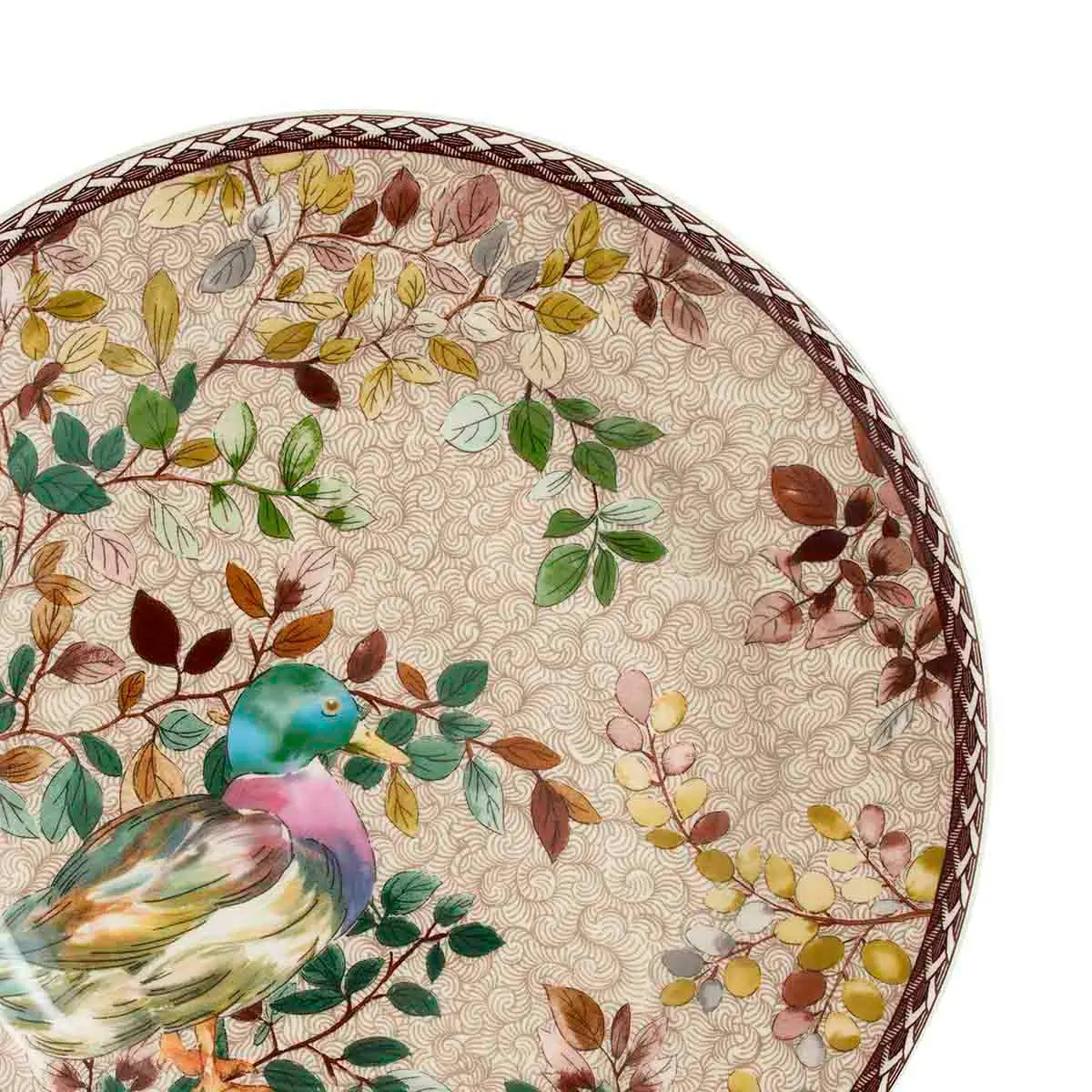 Woodland Accents Salad Plate 8 Inch, Mallard Duck