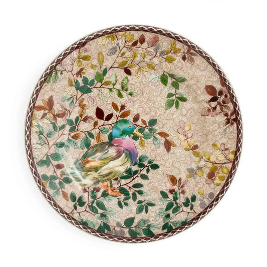 Woodland Accents Salad Plate 8 Inch, Mallard Duck