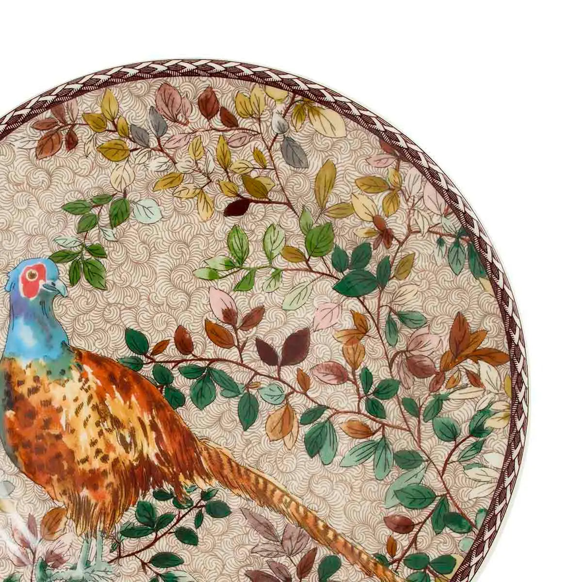 Woodland Accents Salad Plate 8 Inch, Pheasant