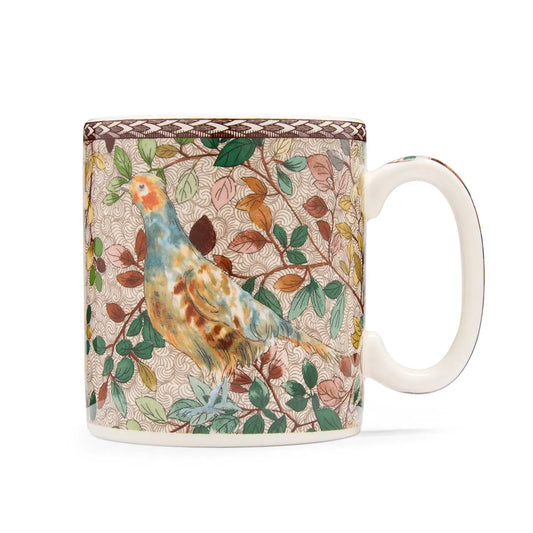Woodland Accents Mug 9oz, Grey Patridge