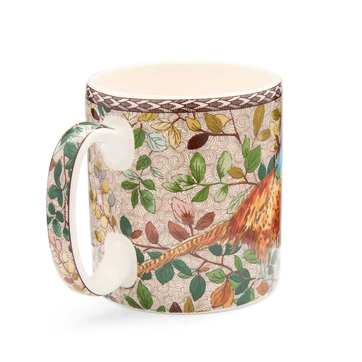Woodland Accents Mug 9oz, Grey Pheasant