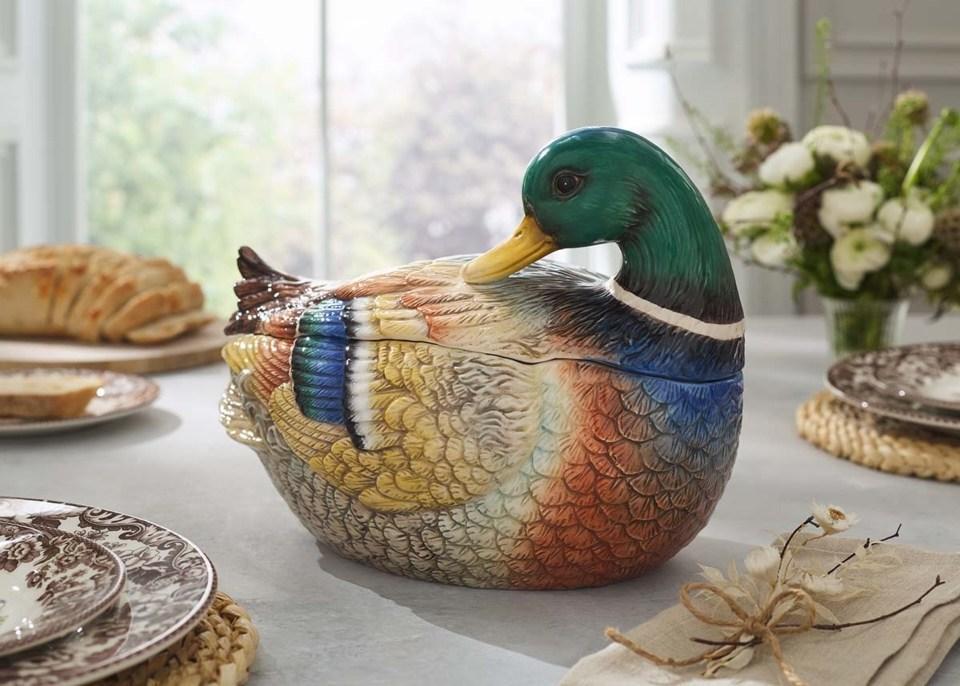 Mallard Lidded Server