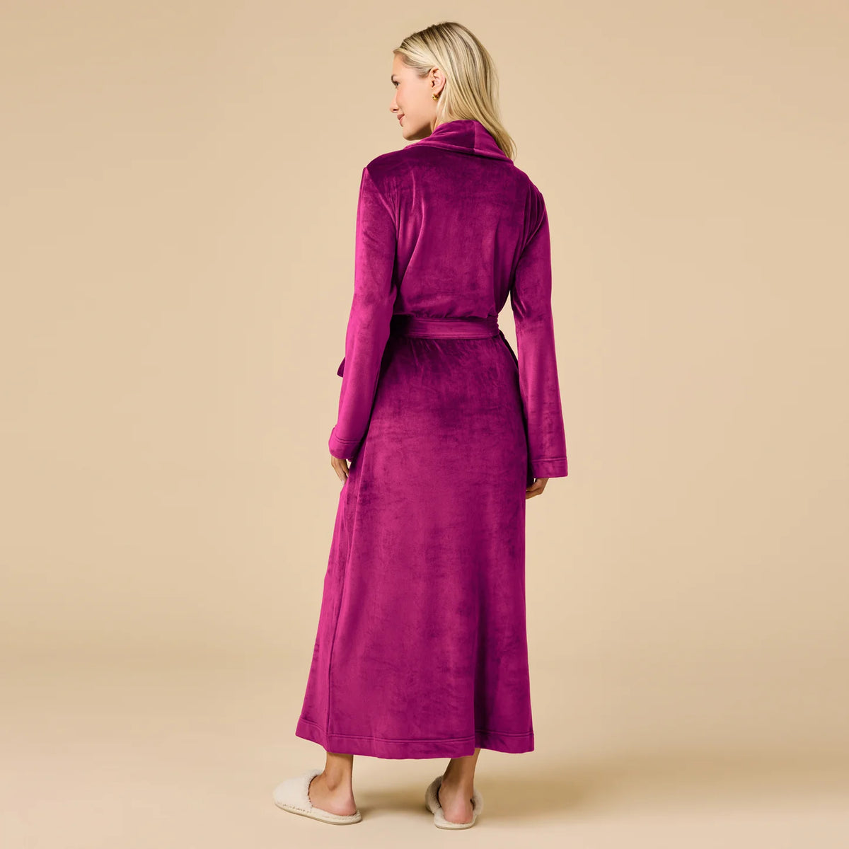 Serenity Wrap Robe Magenta