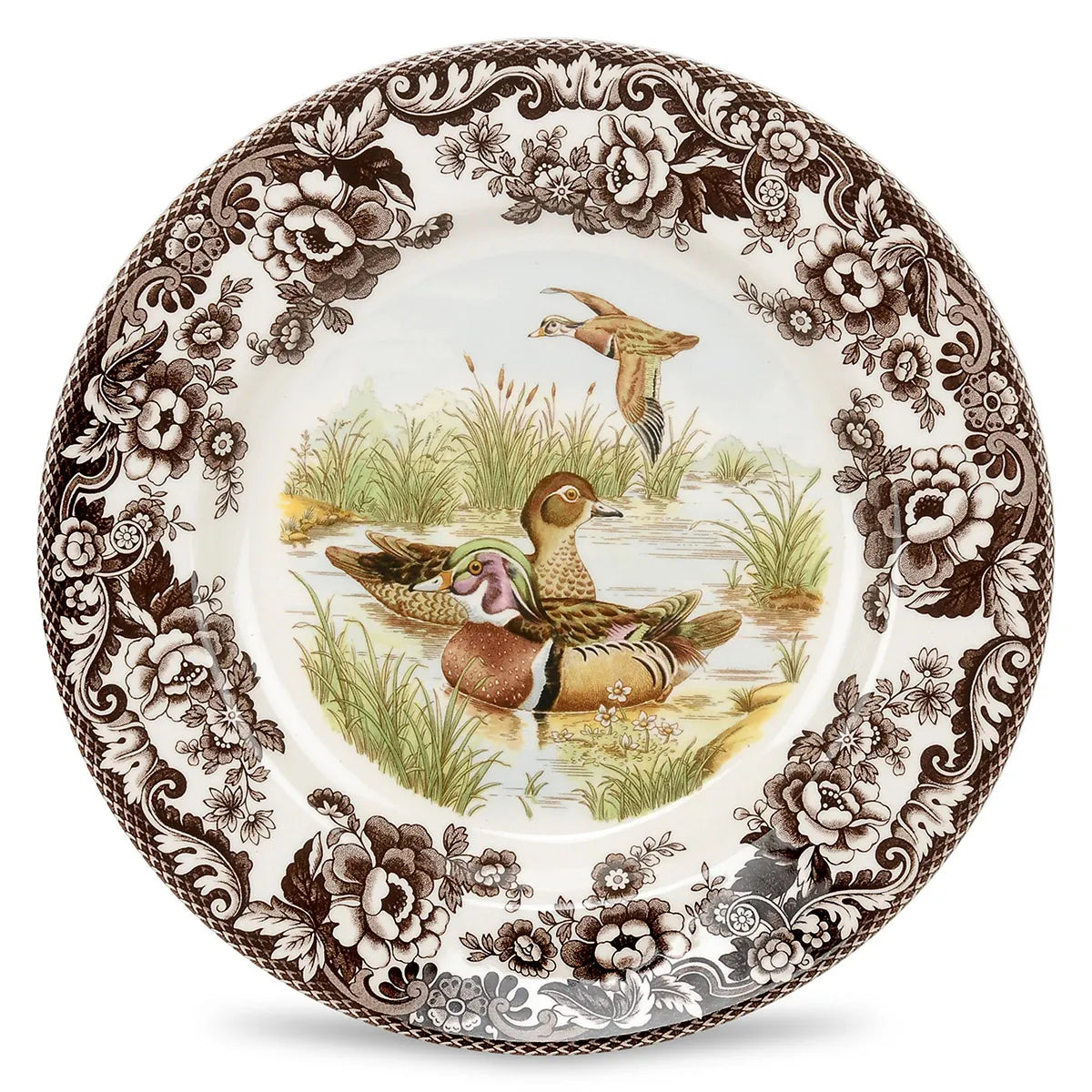 Spode Woodland Salad Plate 8 Inch (Duck)