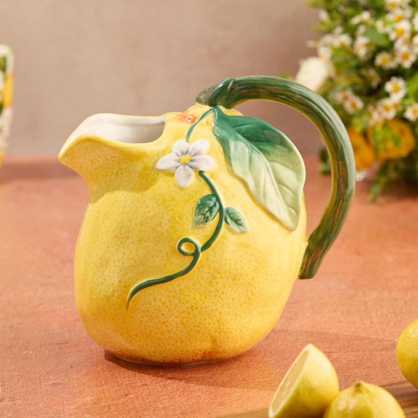 Citron 3-D Lemon Pitcher 2.25 qt.