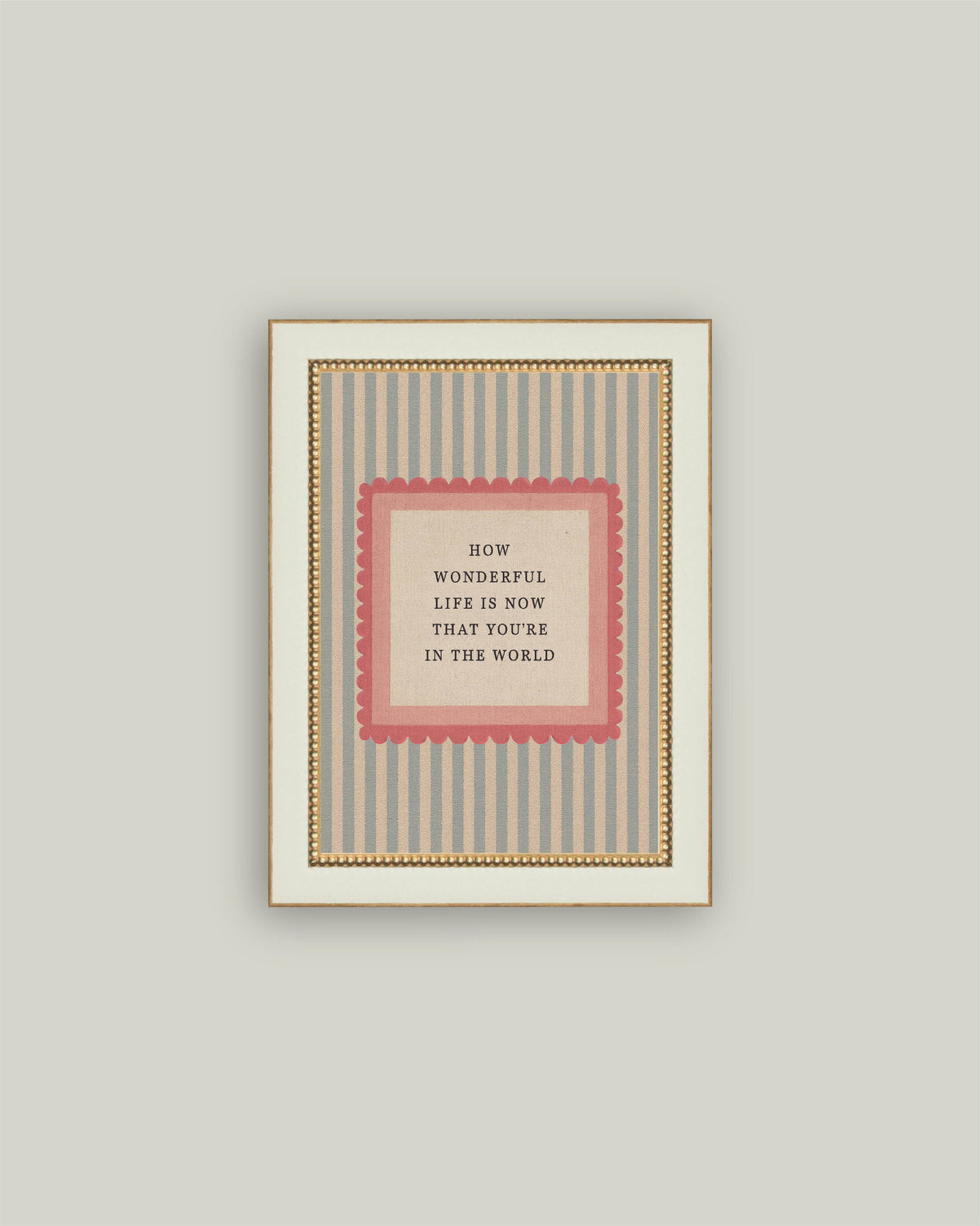 How Wonderful Life is: 7X9