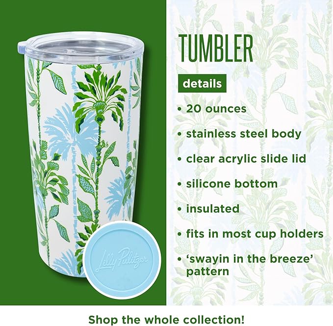 Lilly Pulitzer Thermal Mug - Swayin in Breeze
