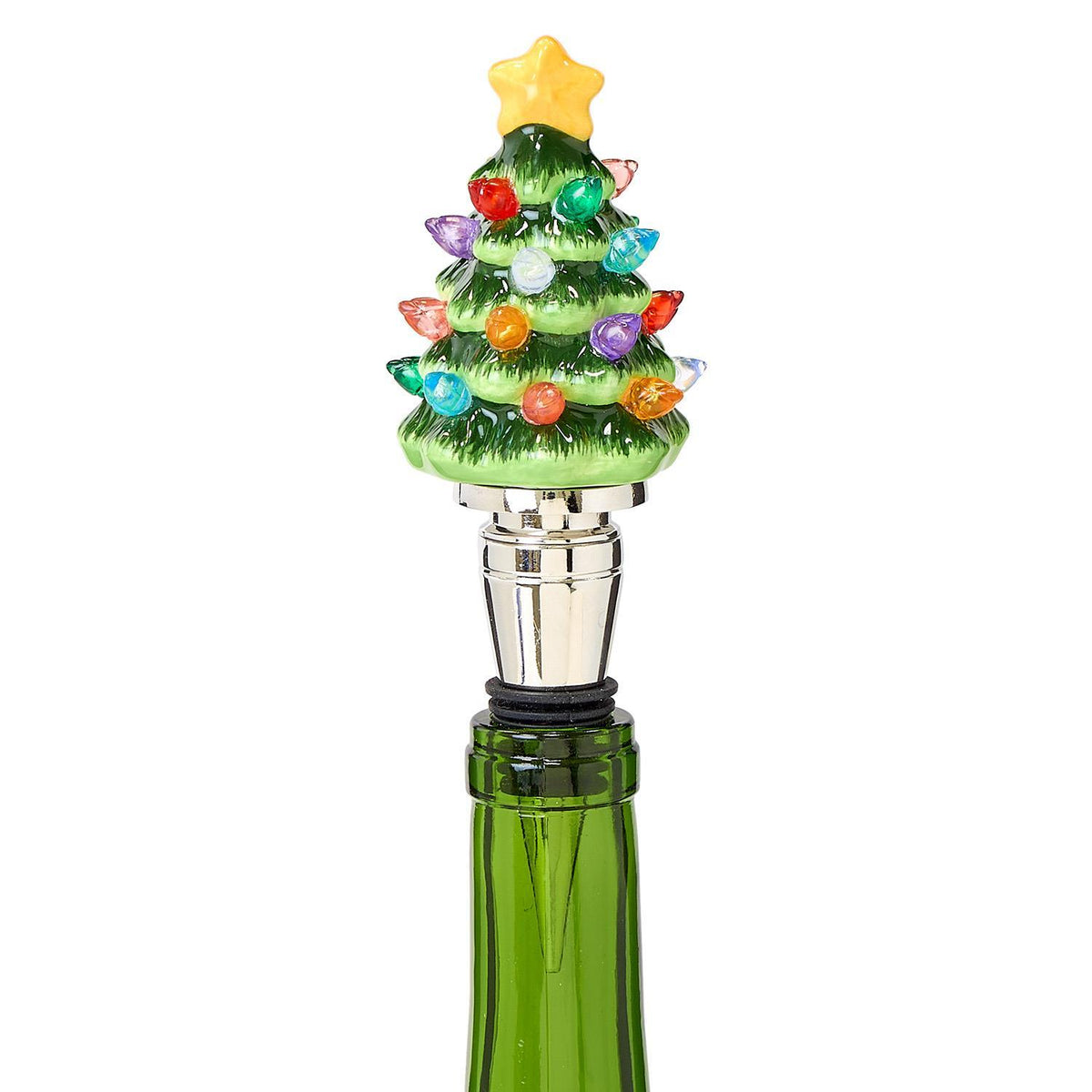 Light Up Tree Bottle Stopper in Gift Box
