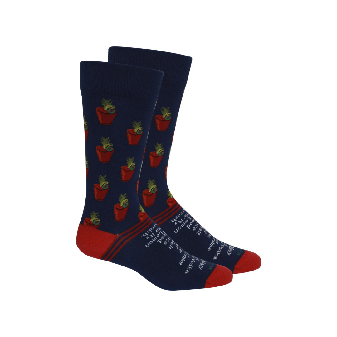 Poppy (Bloody Mary) Socks: Black