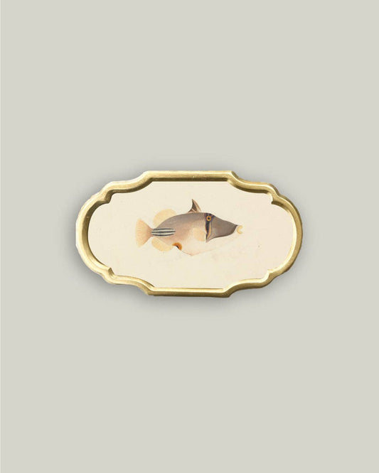 Priacanthus in Ornate Frame 5X9