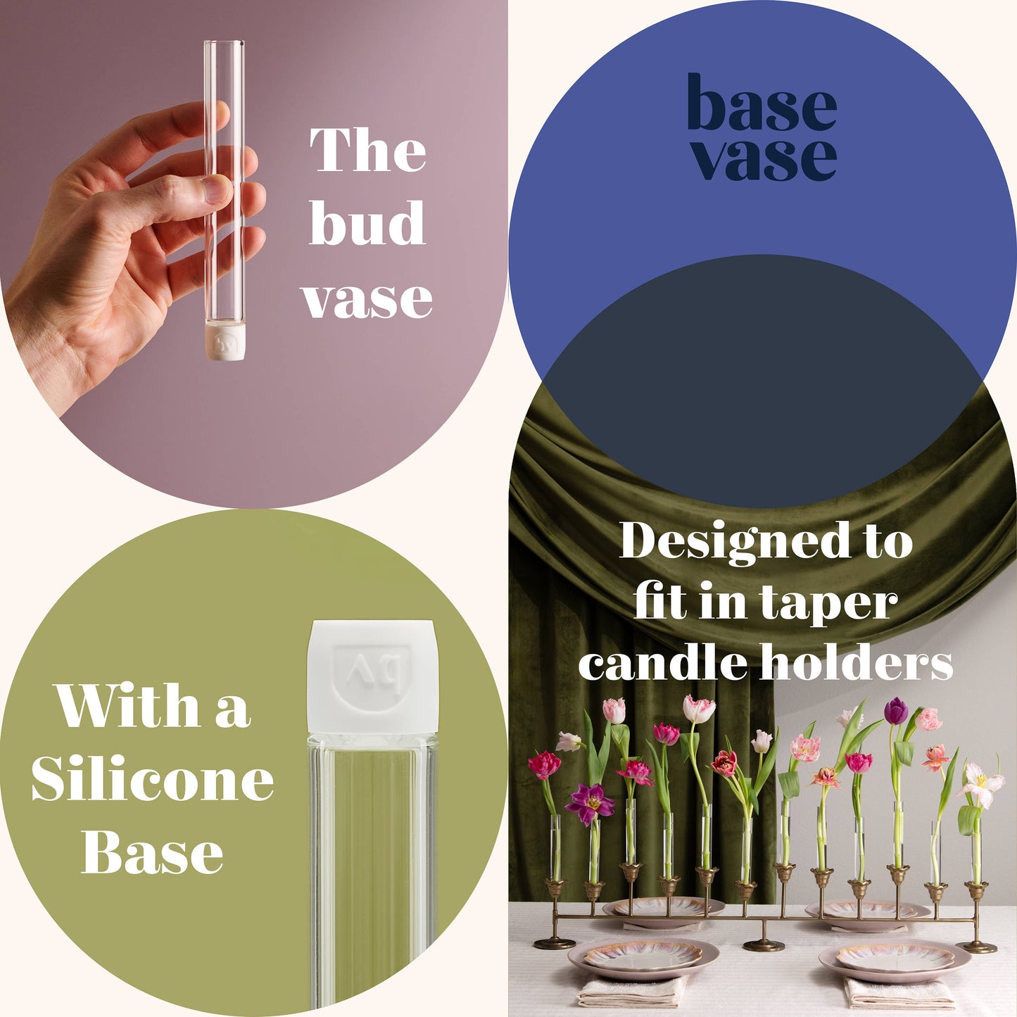 Base Vase 1-Pack (Clear)