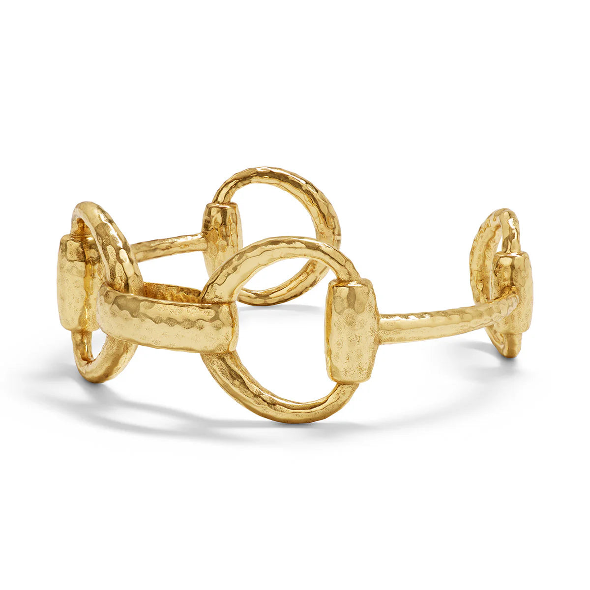 Equestrian Snaffle Bit Cuff - Gold