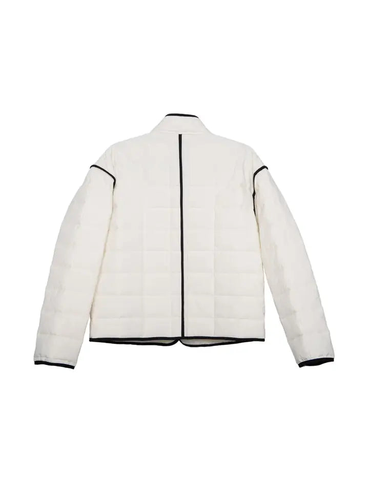 White Women's Quilted Jacket