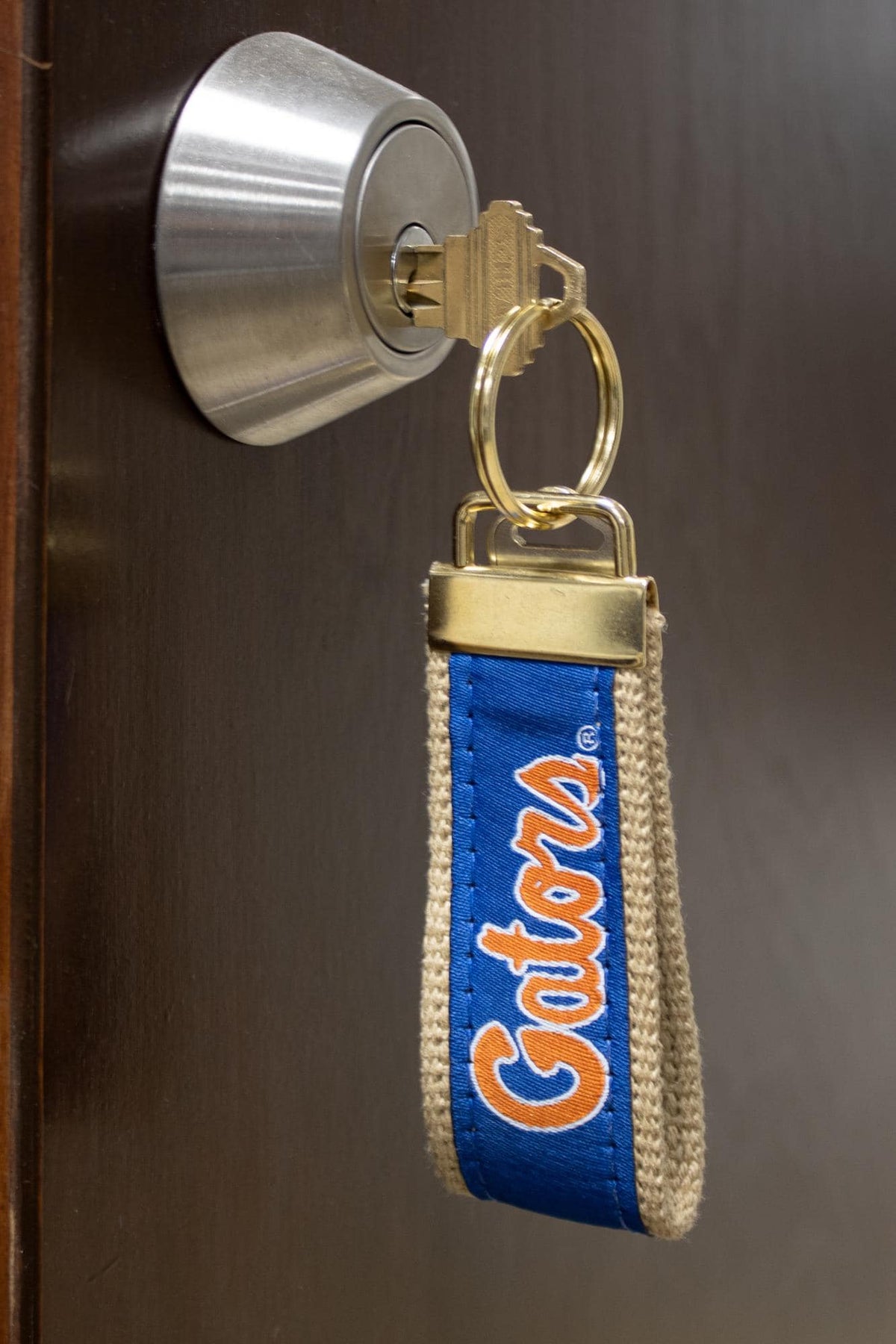 Florida Gators Collegiate Woven Ribbon Key ChainGators Gift.