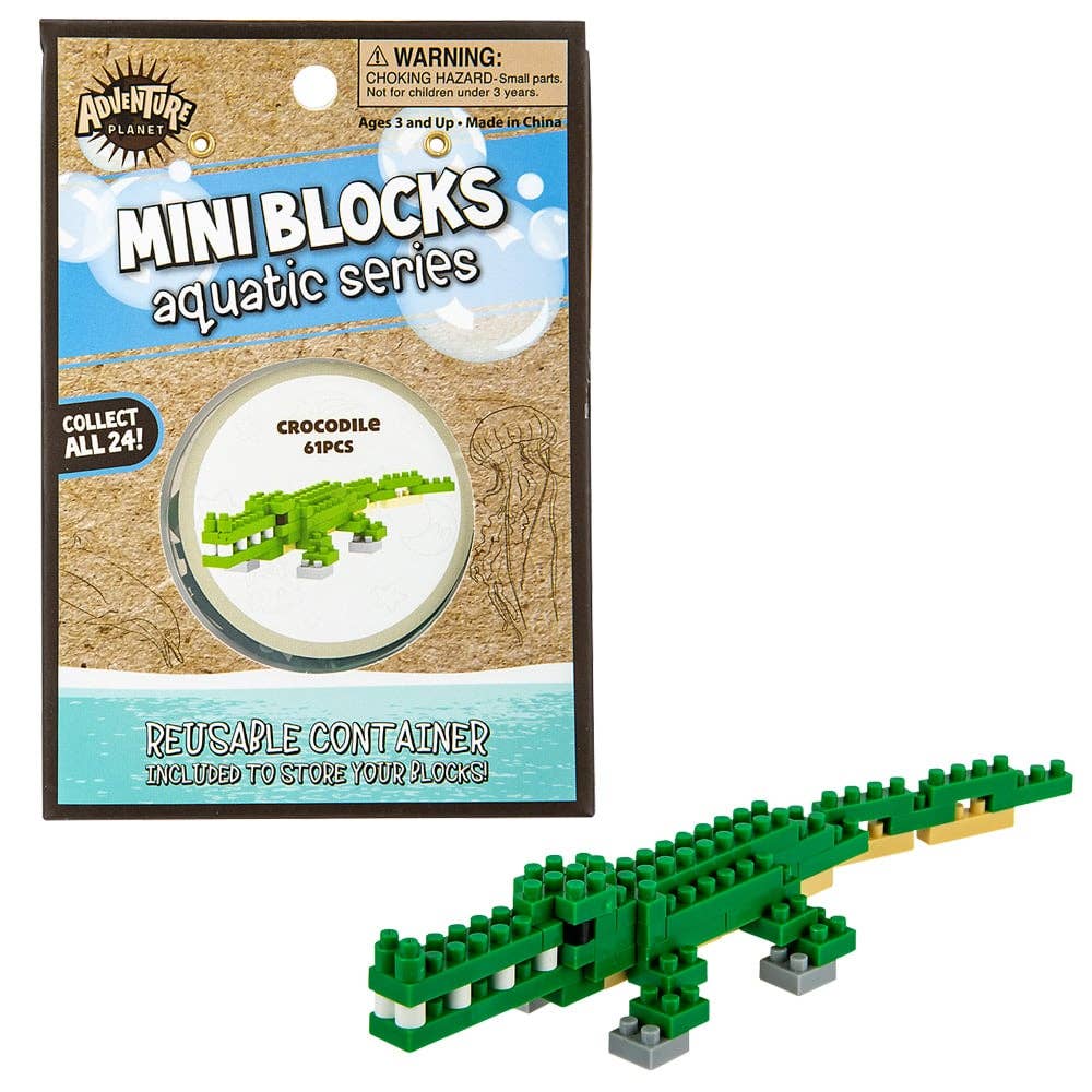 Mini Blocks Alligator - Kids