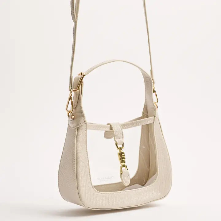 The Paige Ivory Stadium Bag