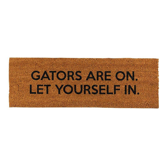 Door Mat - Gators Are On
