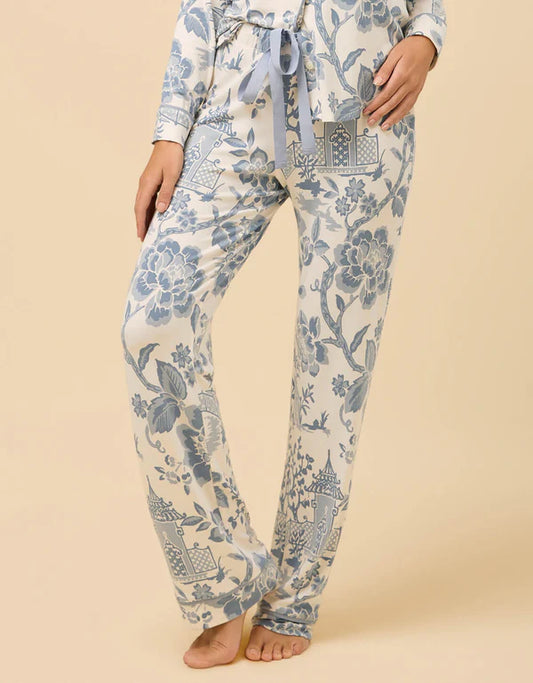 Pajama Pant Garden Toile