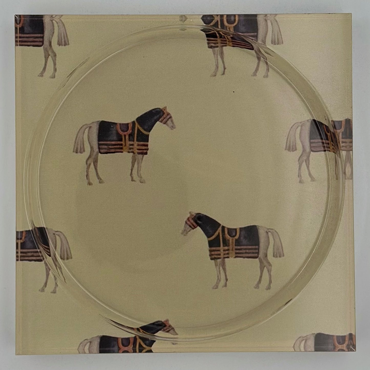 Horses Acrylic Dish