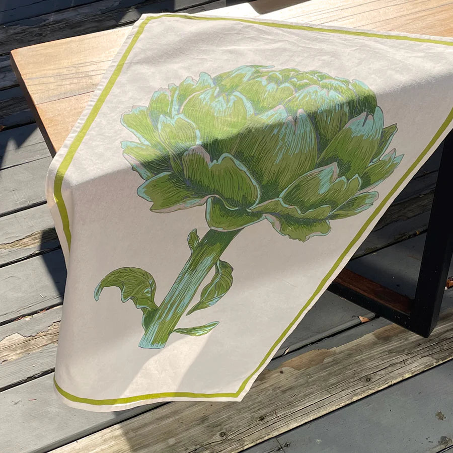 Artichoke Floursack Kitchen Towel S/2