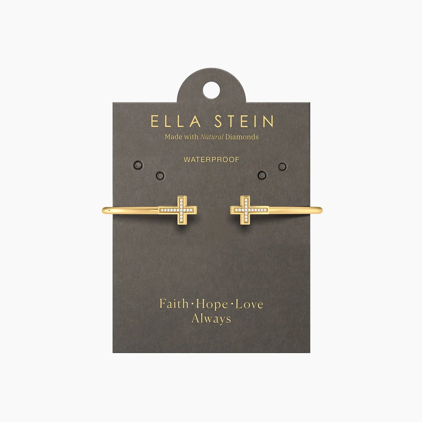 Waterproof Cross Bracelet Gold M