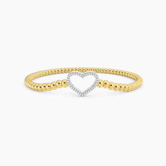 Waterproof True Love Beaded Bracelet