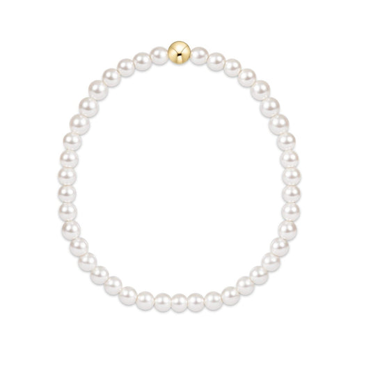 Extends – Classic Pearl 4mm Bead Bracelet
