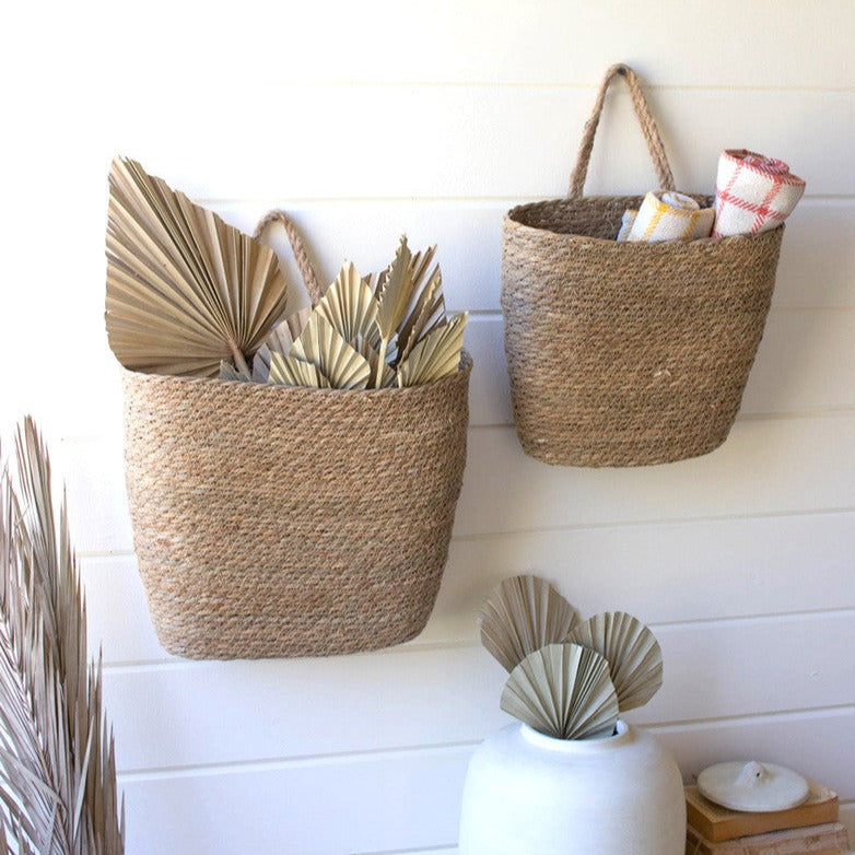 Large Wall Seagrass Basket