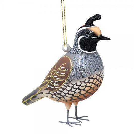 Quail Ornament